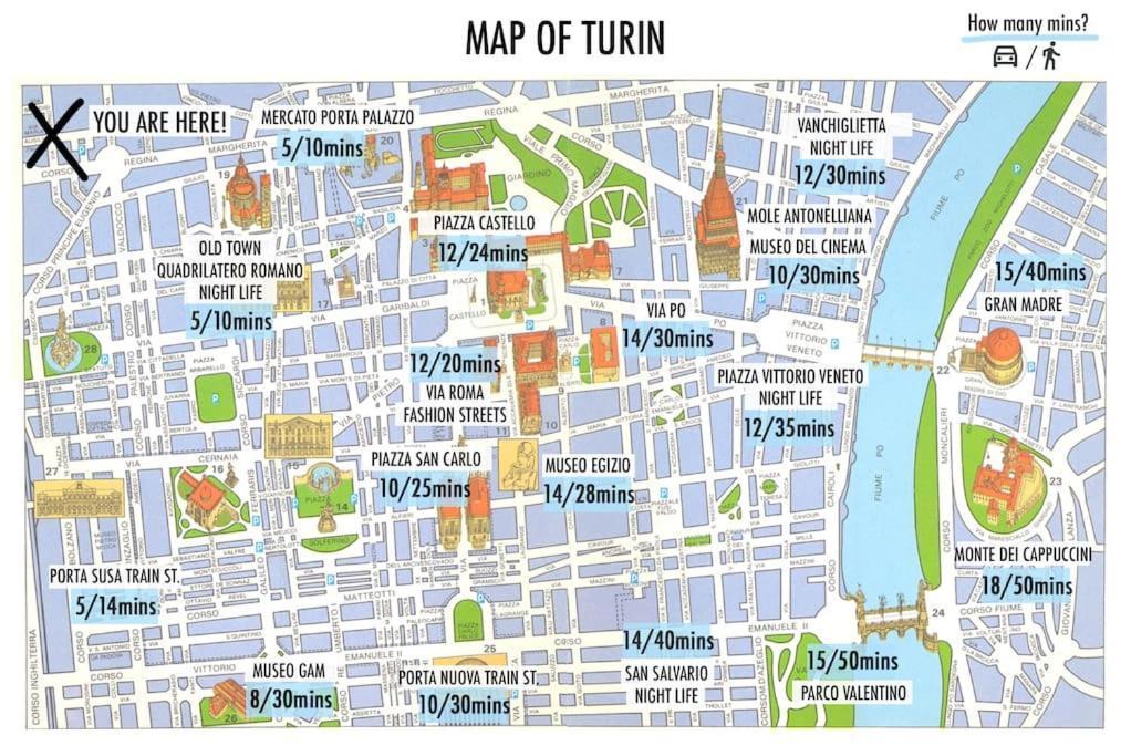 Old Town-porta Susa Free Parking Modern Flat X6